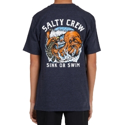TSUNAMI S/S TEE BOYS NAVY S (CO)